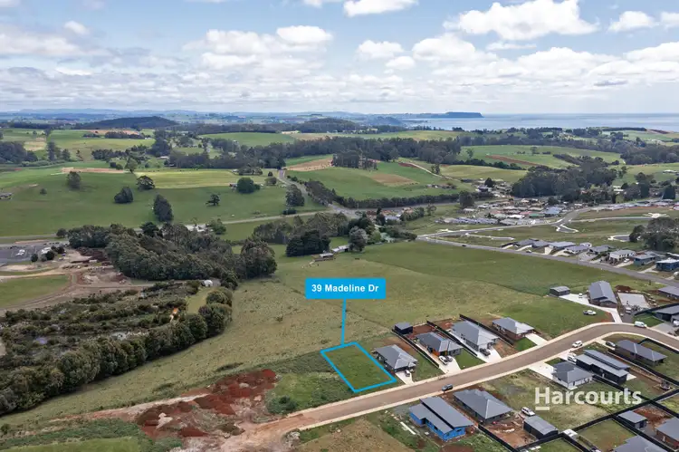 Main view of Homely land listing, 39 Madeline Drive, Mooreville TAS 7321