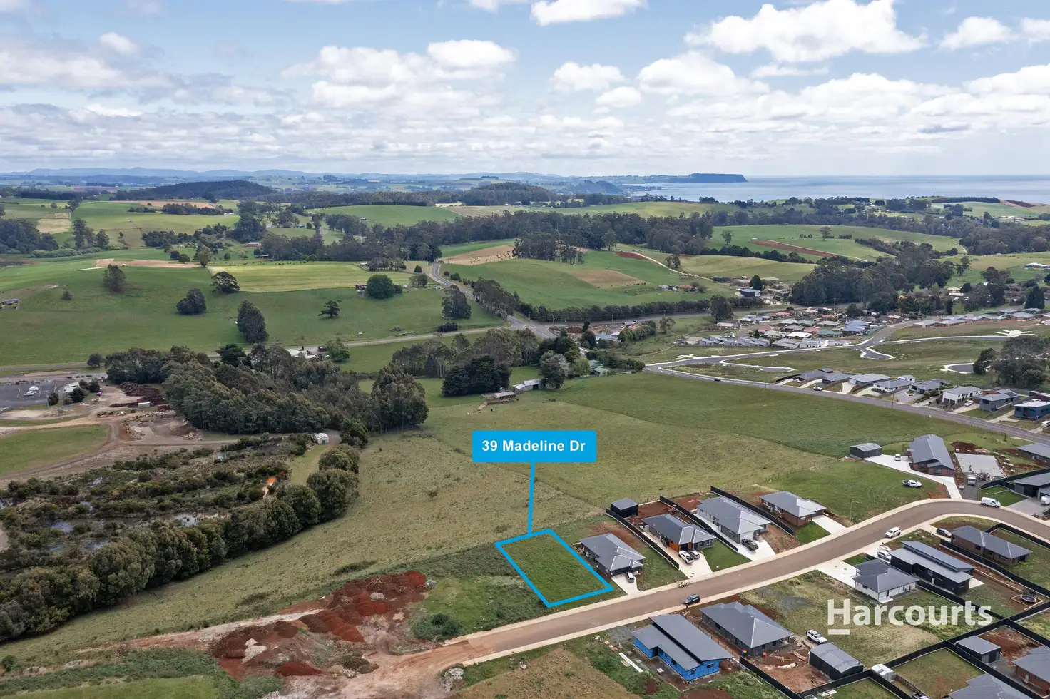 Main view of Homely land listing, 39 Madeline Drive, Mooreville TAS 7321