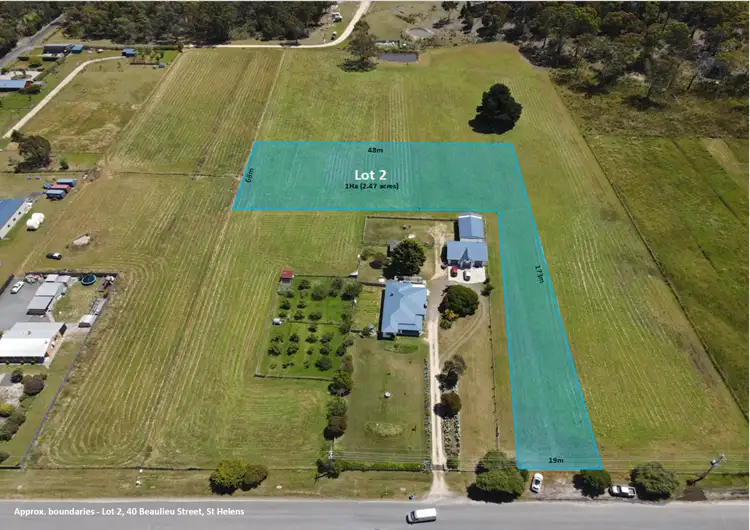 Main view of Homely land listing, Lot 2, 40 Beaulieu Street, St Helens TAS 7216