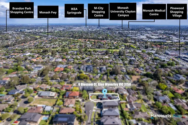 Fifth view of Homely house listing, 6 Blossom Court, Glen Waverley VIC 3150