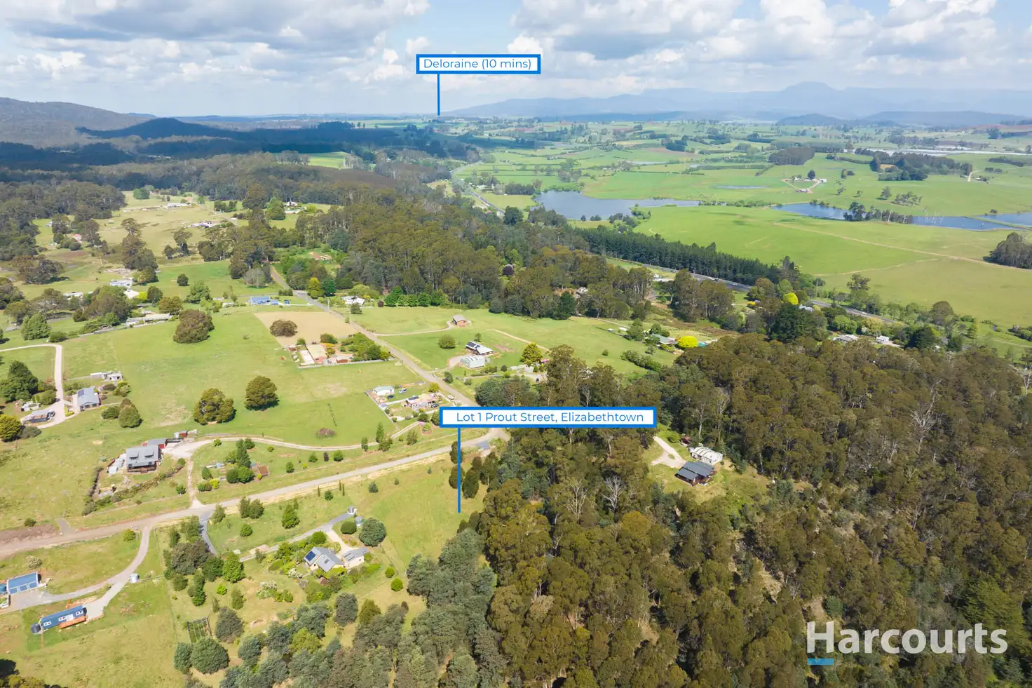 Main view of Homely land listing, 1 Prout Street, Elizabeth Town TAS 7304