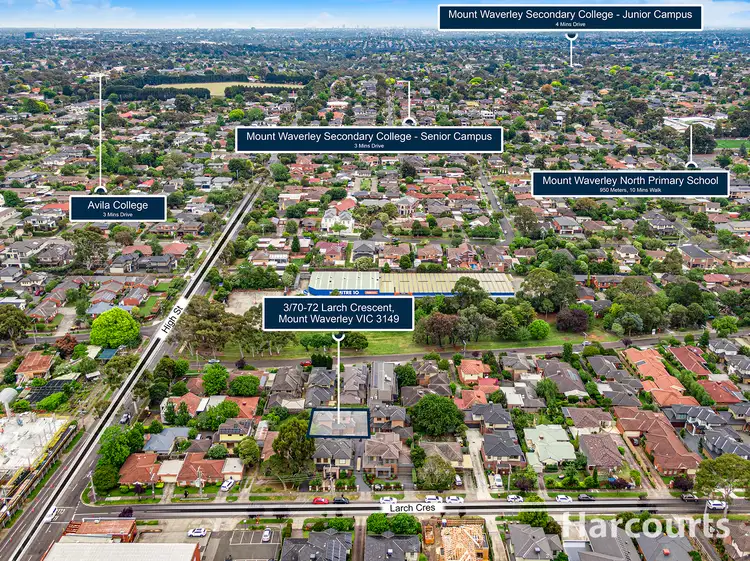 Second view of Homely townhouse listing, 3/70-72 Larch Crescent, Mount Waverley VIC 3149