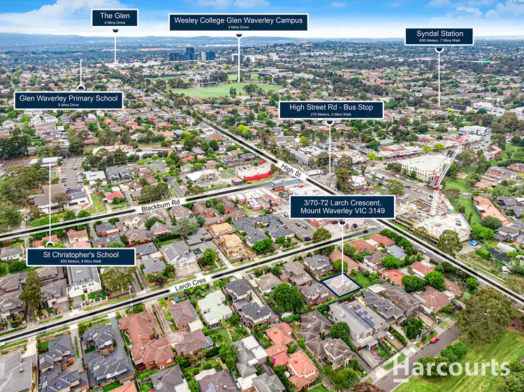 Third view of Homely townhouse listing, 3/70-72 Larch Crescent, Mount Waverley VIC 3149