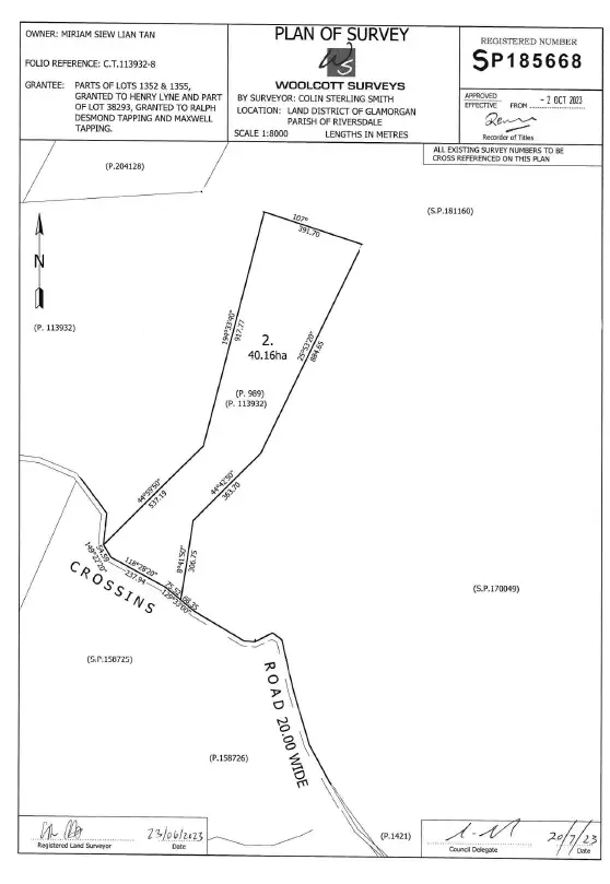 Fifth view of Homely land listing, Lot 2 Crossins Road, Swansea TAS 7190