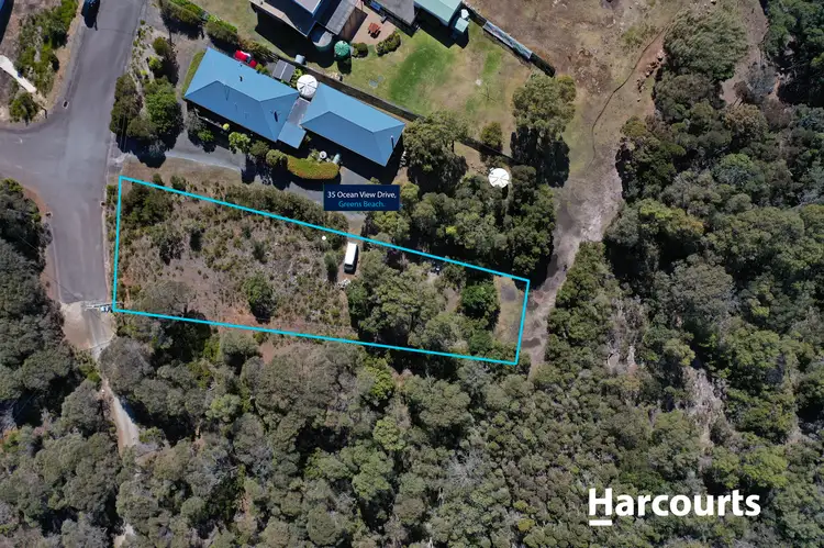 Main view of Homely land listing, 35 Ocean View Drive, Greens Beach TAS 7270