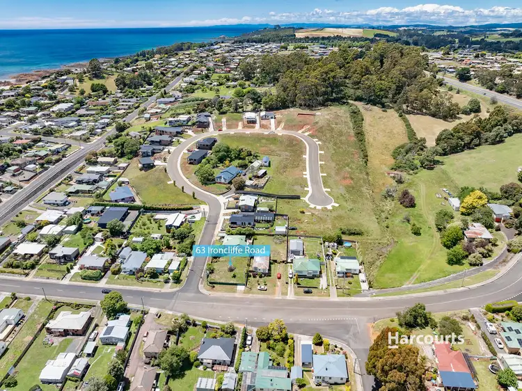 Third view of Homely land listing, LOT 1, 63 Ironcliffe Road, Penguin TAS 7316