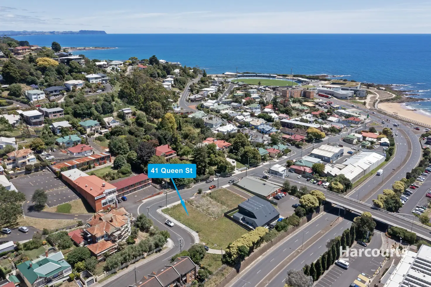 Main view of Homely land listing, 41 Queen Street, Burnie TAS 7320