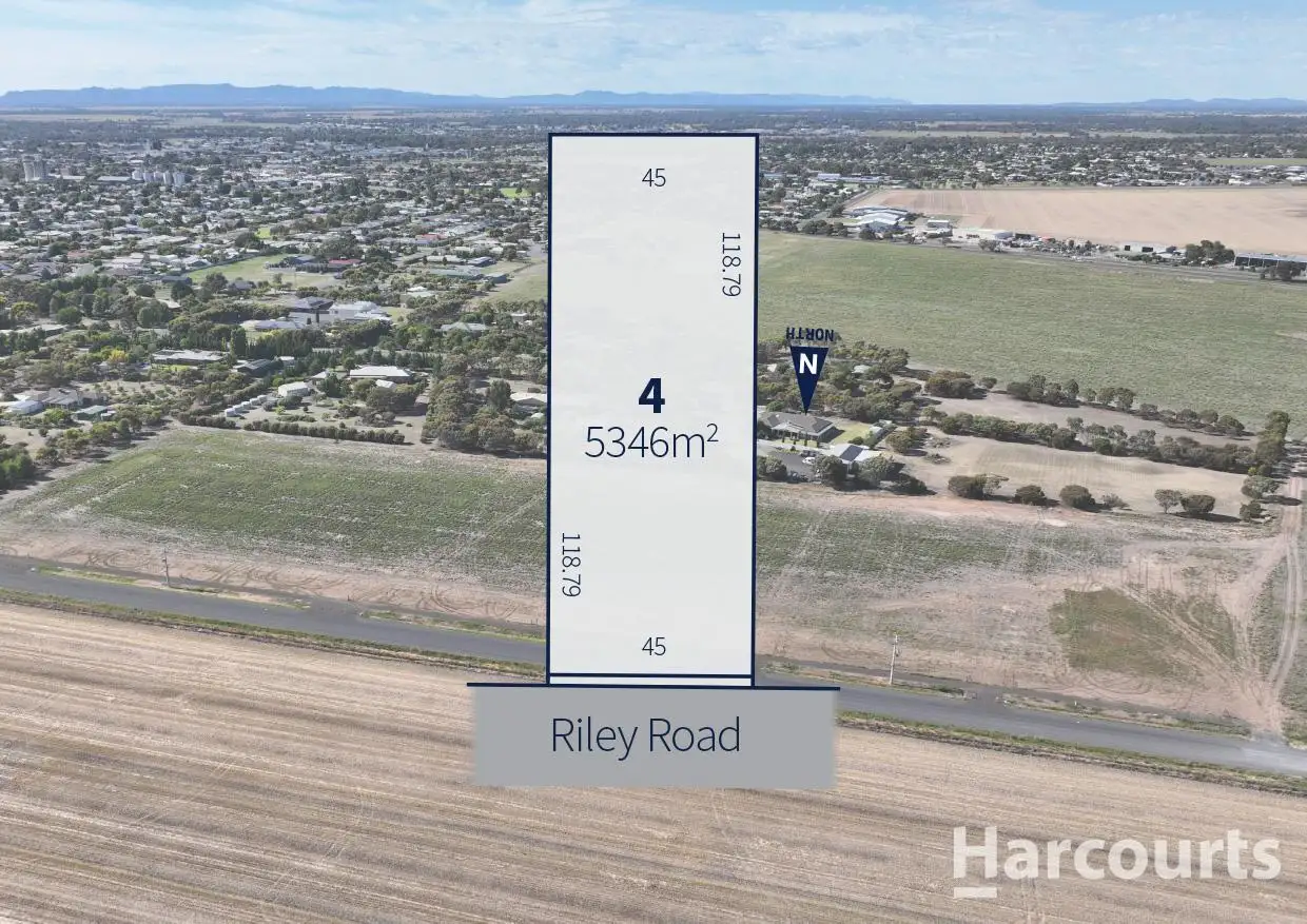 Main view of Homely land listing, 34   (Lot 4) Riley Road, Horsham VIC 3400