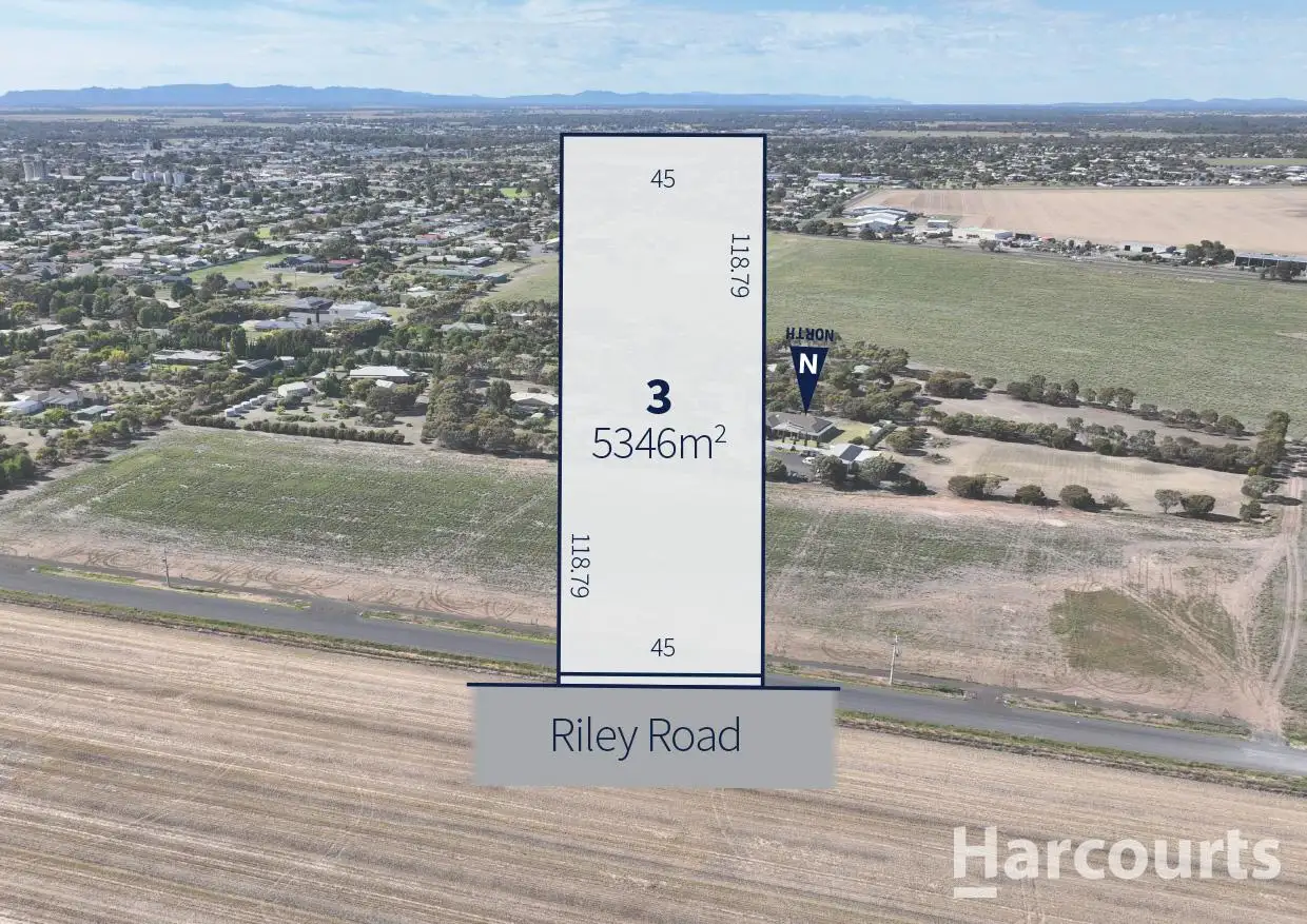 Main view of Homely land listing, 32  (Lot 3) Riley Road, Horsham VIC 3400