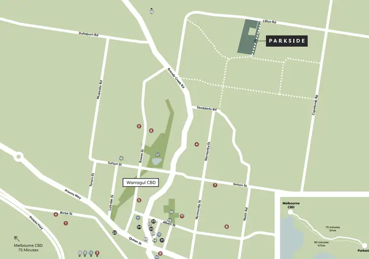 Seventh view of Homely land listing, Lot 411 Parkside at Warragul, Warragul VIC 3820