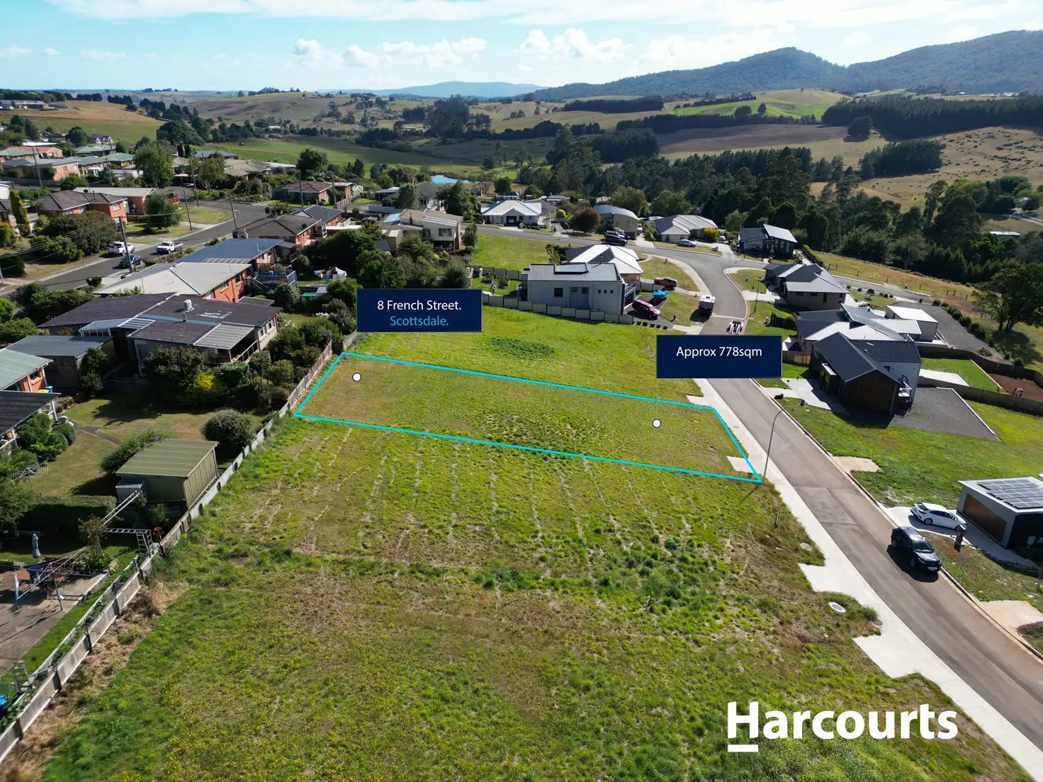 Main view of Homely land listing, 8 French Street, Scottsdale TAS 7260