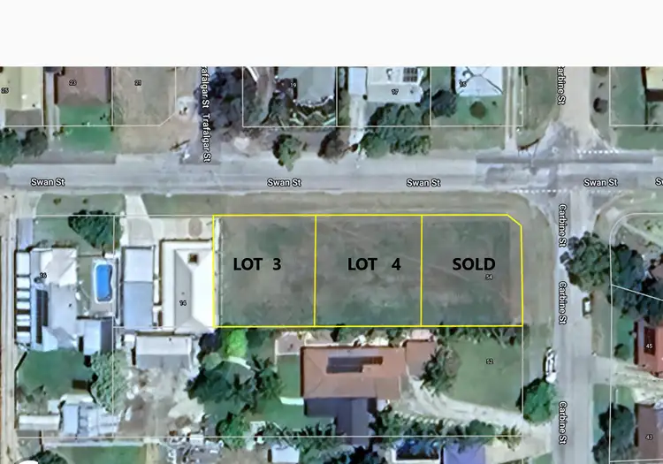 Main view of Homely land listing, LOT 3 & 4, 54 Carbine Street, Kerang VIC 3579
