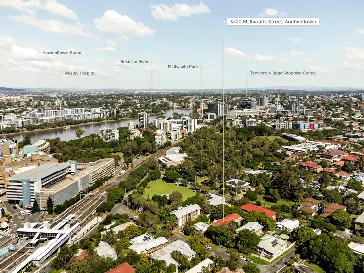 Main view of Homely apartment listing, 8/20 Mcilwraith Street, Auchenflower QLD 4066