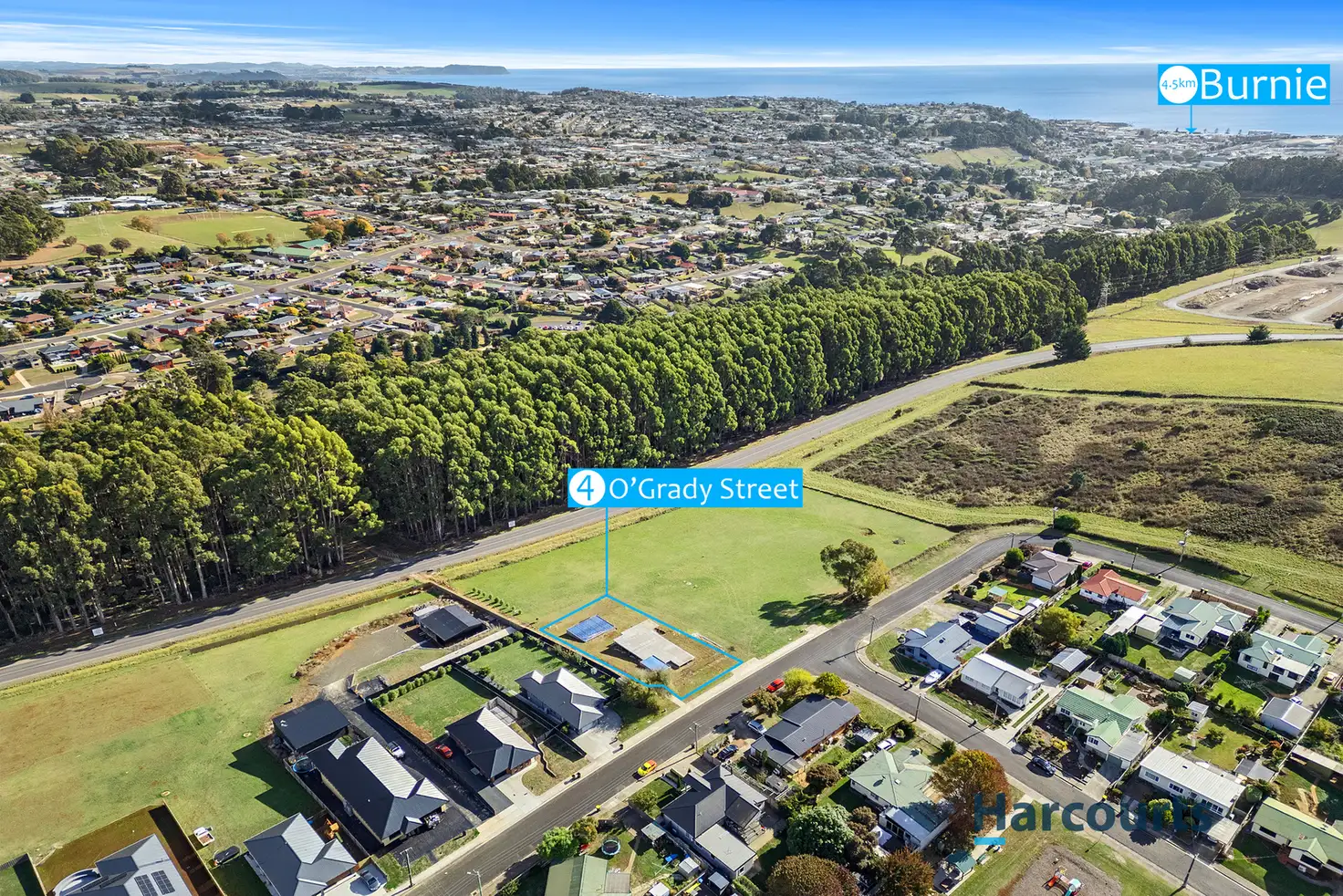 Main view of Homely land listing, 4 O'Grady Street, Havenview TAS 7320