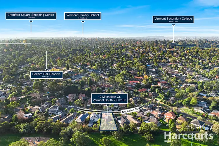Second view of Homely house listing, 12 Mitchelton Court, Vermont South VIC 3133