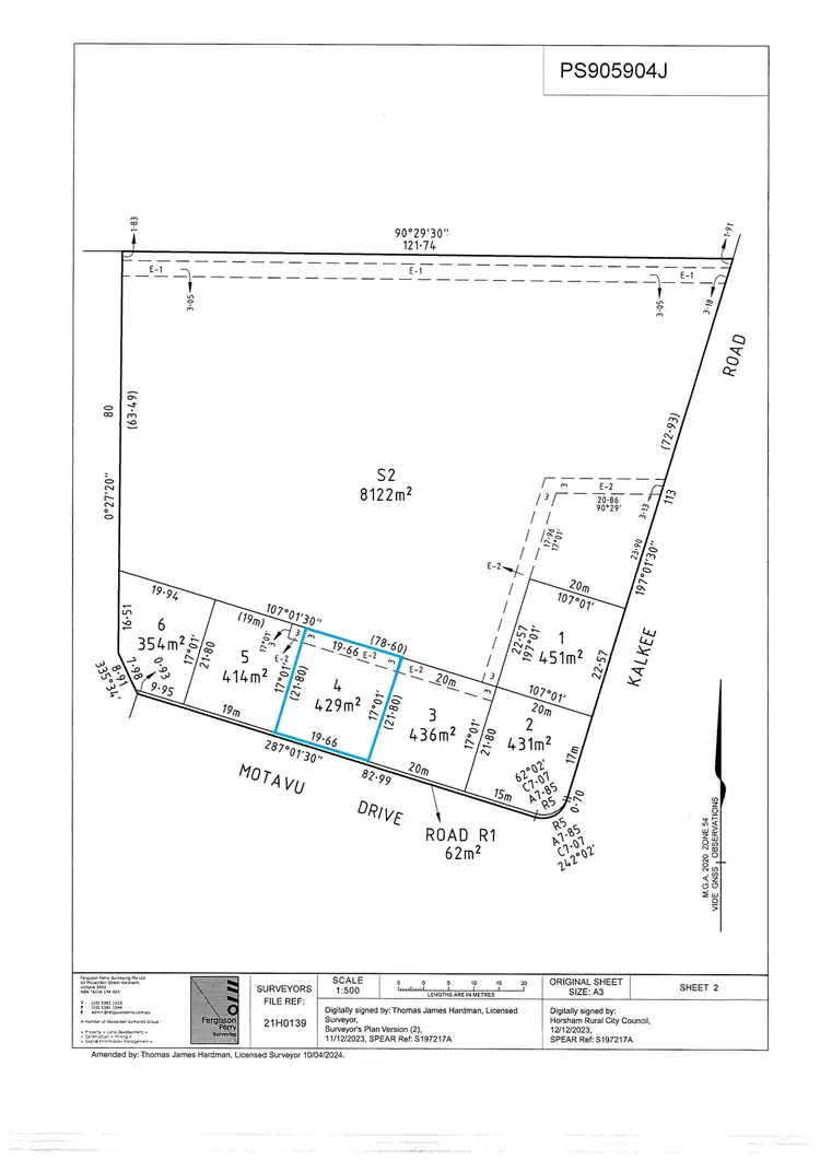 Third view of Homely land listing, 24 Motavu Drive, Horsham VIC 3400