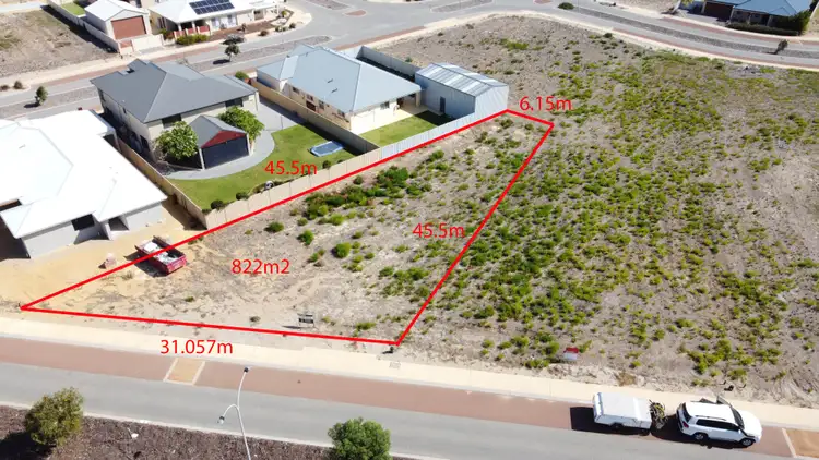Second view of Homely land listing, 12 Bremer Parade, Jurien Bay WA 6516
