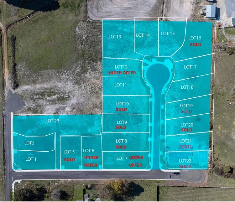 LOT 1-23, , Reuben Valley Estate, Julian Street, Beaconsfield TAS 7270