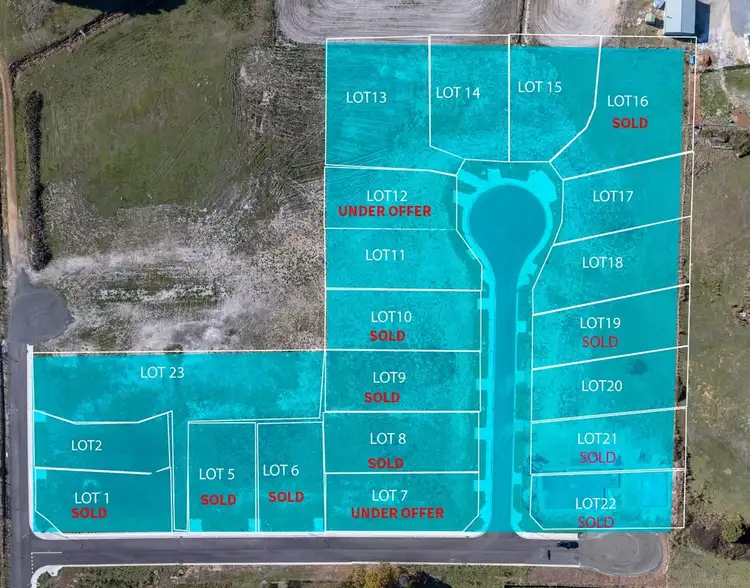 LOT 1-23, , Reuben Valley Estate, Julian Street, Beaconsfield TAS 7270