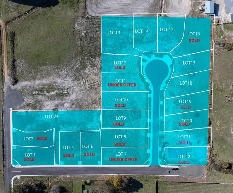 LOT 1-23, , Reuben Valley Estate, Julian Street, Beaconsfield TAS 7270