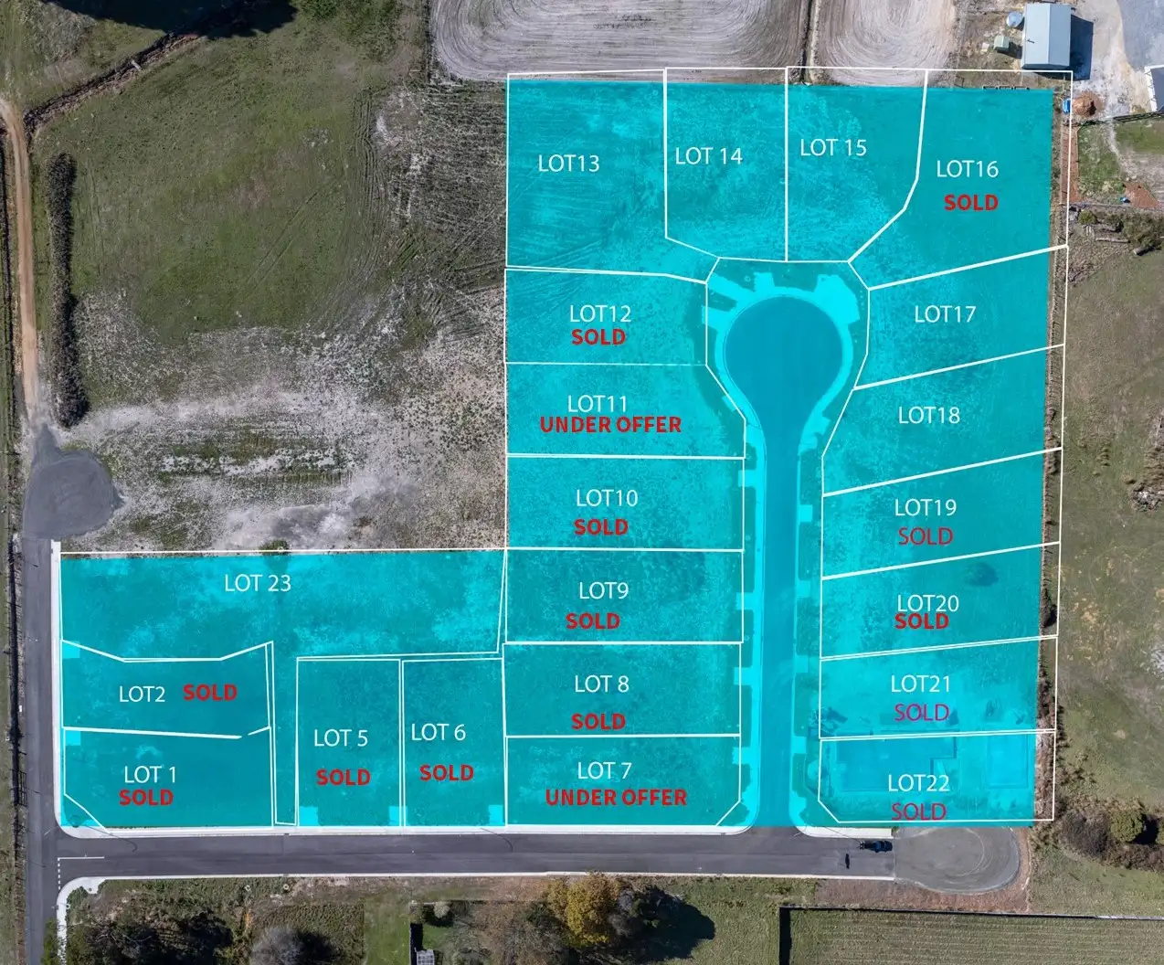 Main view of Homely land listing, LOT 1-23, , Reuben Valley Estate, Julian Street, Beaconsfield TAS 7270