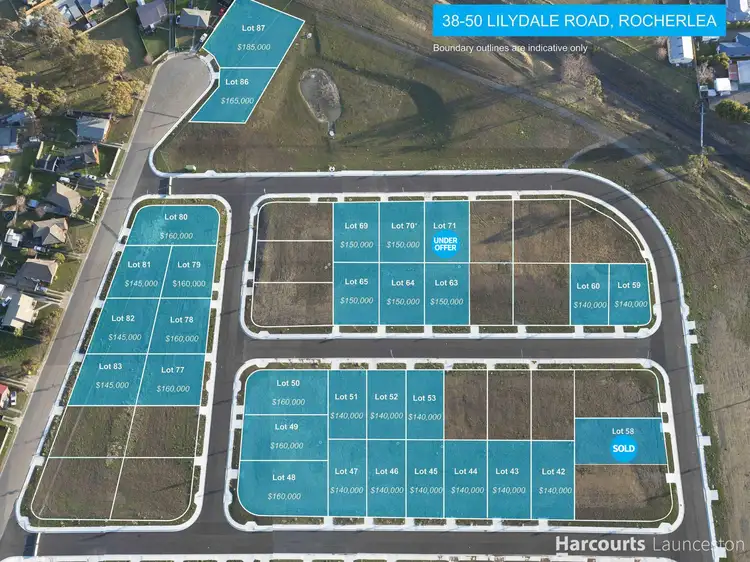 Third view of Homely land listing, 38-50 Lilydale Road, Rocherlea TAS 7248