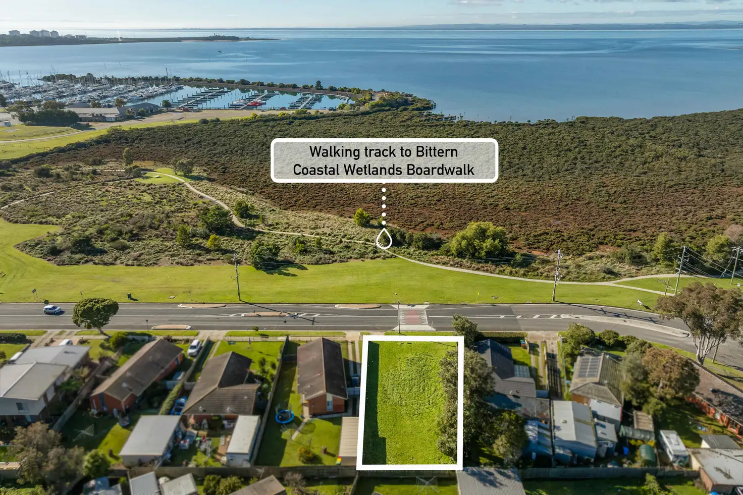 Main view of Homely land listing, 58 Salmon Street, Hastings VIC 3915