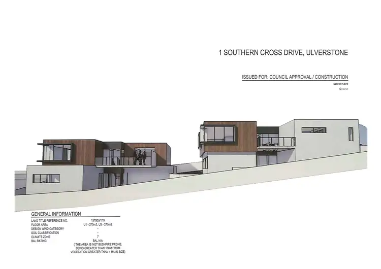 Main view of Homely land listing, 1 Southern Cross Drive, Ulverstone TAS 7315