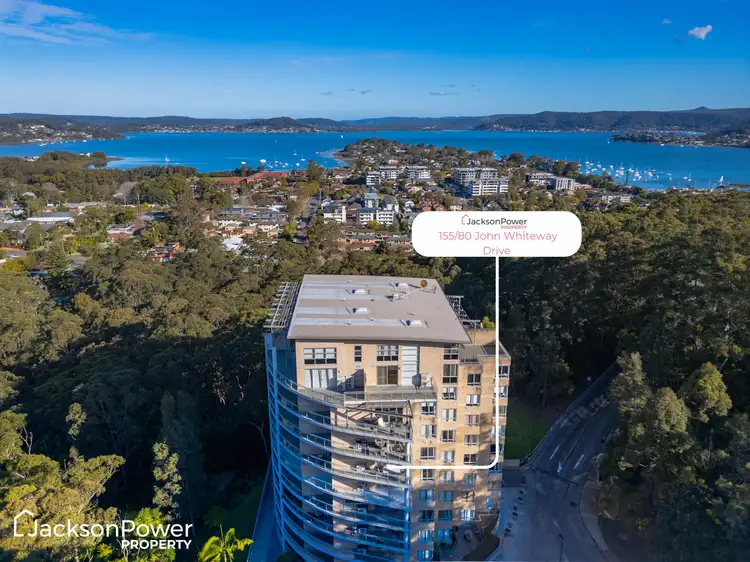 Main view of Homely unit listing, 155/80 John Whiteway Drive, Gosford NSW 2250