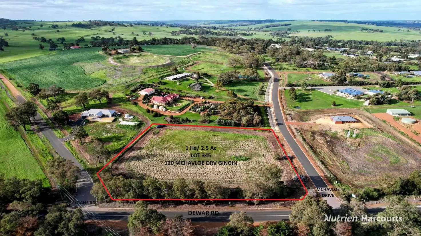 Main view of Homely land listing, 120 McHavloe Drive, Gingin WA 6503