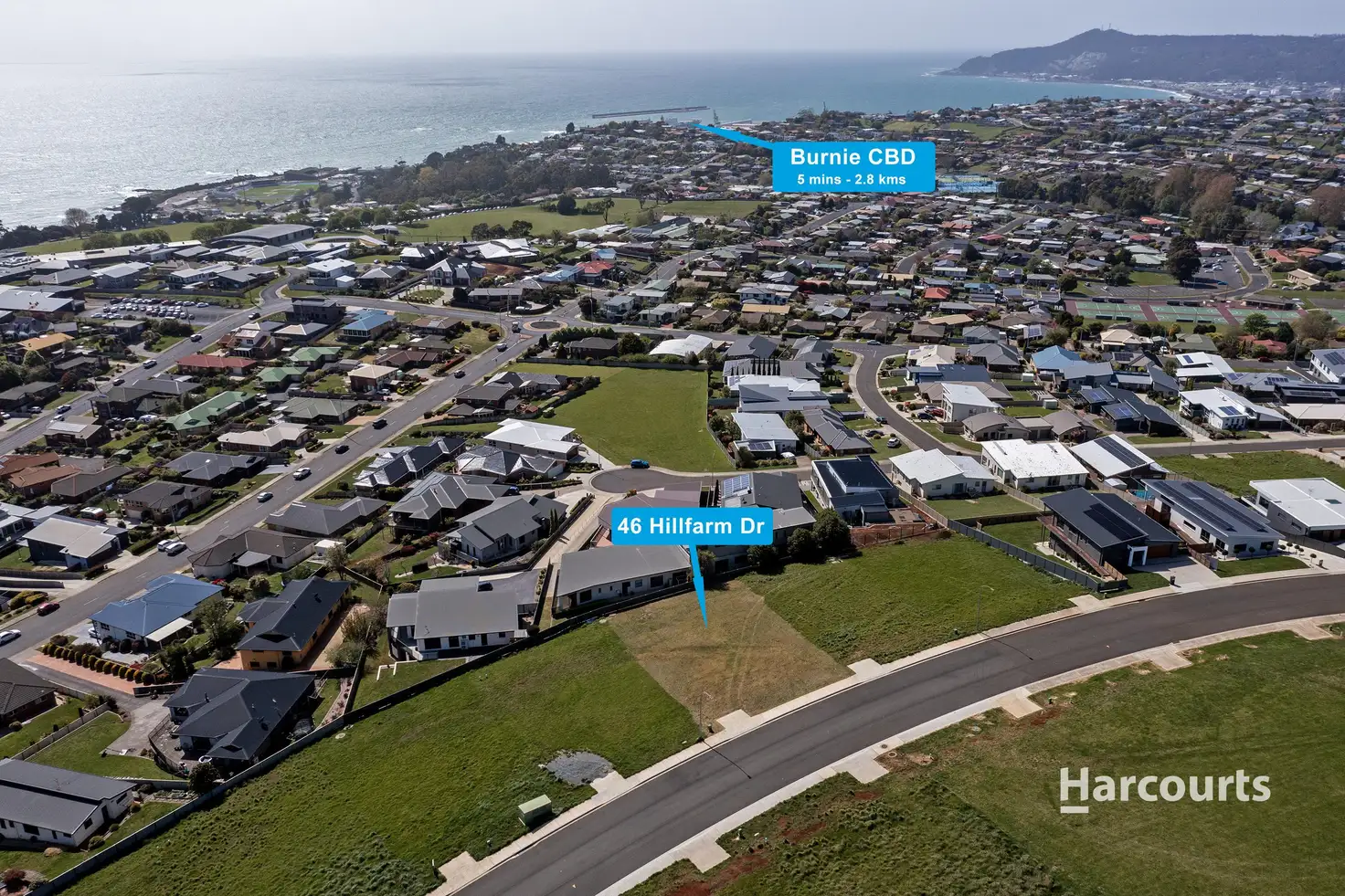 Main view of Homely land listing, 46 Hillfarm Drive, Park Grove TAS 7320