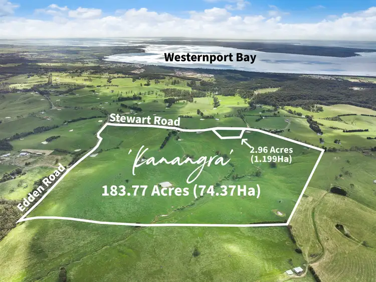 Main view of Homely rural property listing, 125 Stewart Road, Woodleigh VIC 3945