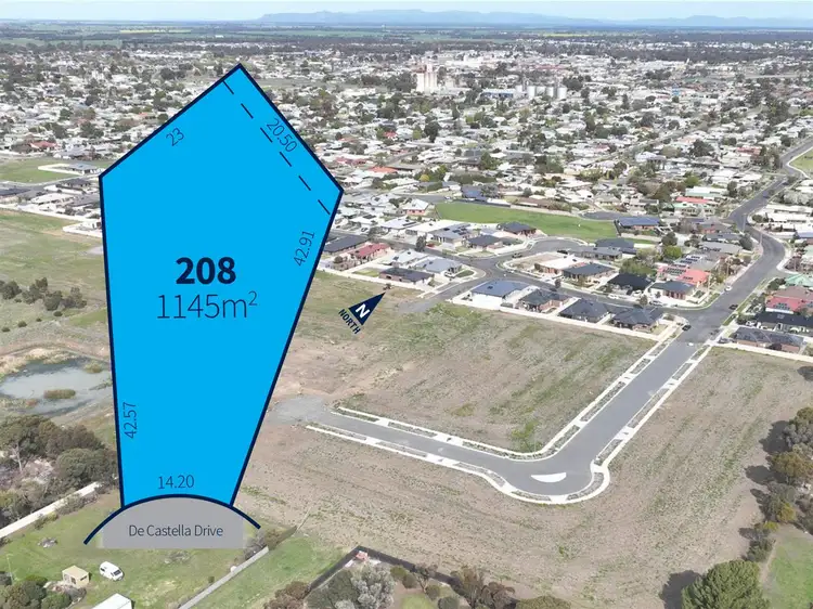 Main view of Homely land listing, 38 DeCastella Drive, Horsham VIC 3400