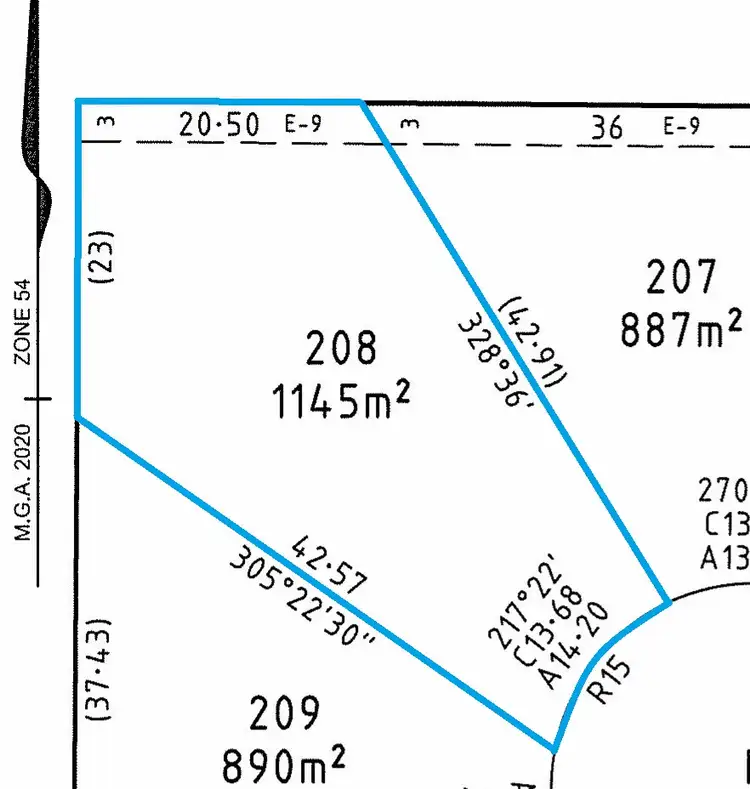 Second view of Homely land listing, 38 DeCastella Drive, Horsham VIC 3400