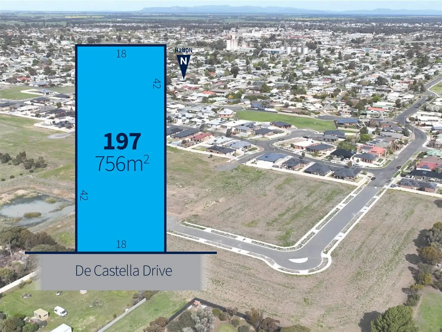 Main view of Homely land listing, 37 DeCastella Drive, Horsham VIC 3400