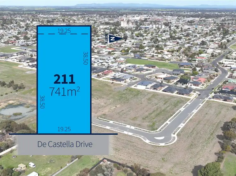 Main view of Homely land listing, 32 DeCastella Drive, Horsham VIC 3400