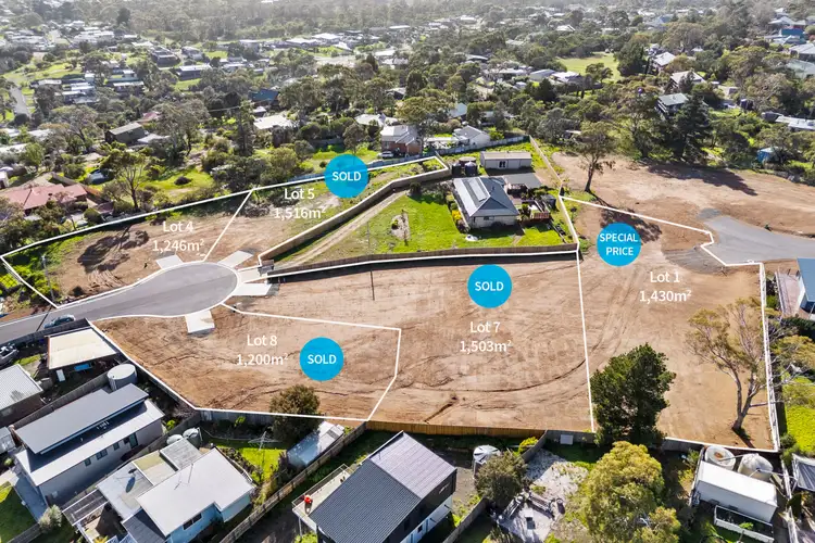 Main view of Homely land listing, LOT 1, 116A Bally Park Road, Dodges Ferry TAS 7173