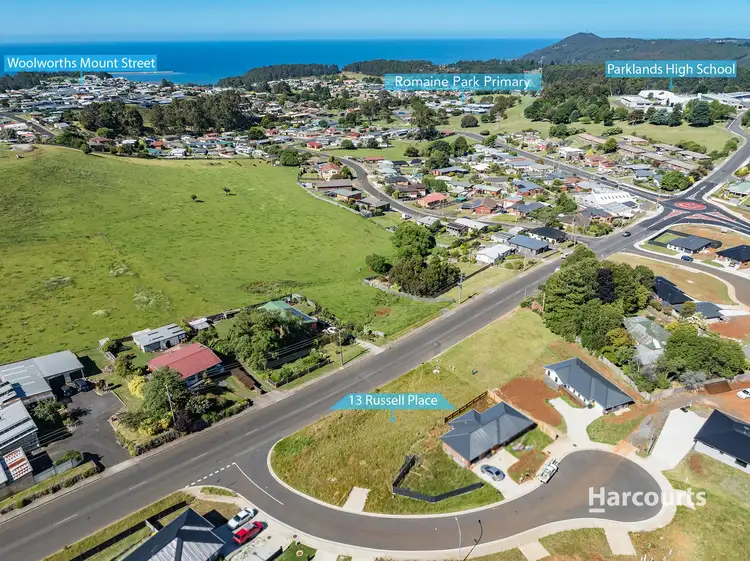 Second view of Homely land listing, 13 Russell Place, Downlands TAS 7320