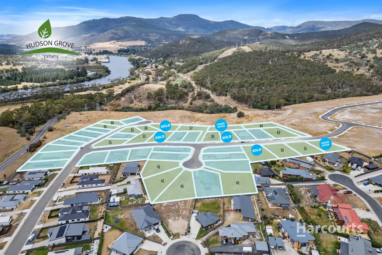 Main view of Homely land listing, 00 Hudson Grove, New Norfolk TAS 7140
