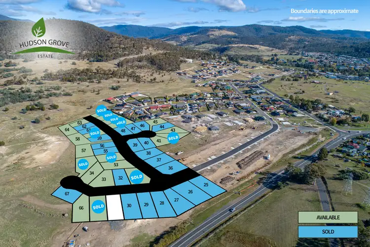 Third view of Homely land listing, 00 Hudson Grove, New Norfolk TAS 7140