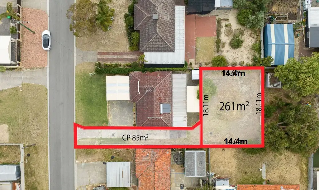 Main view of Homely land listing, 3A Romaro Court, Koondoola WA 6064