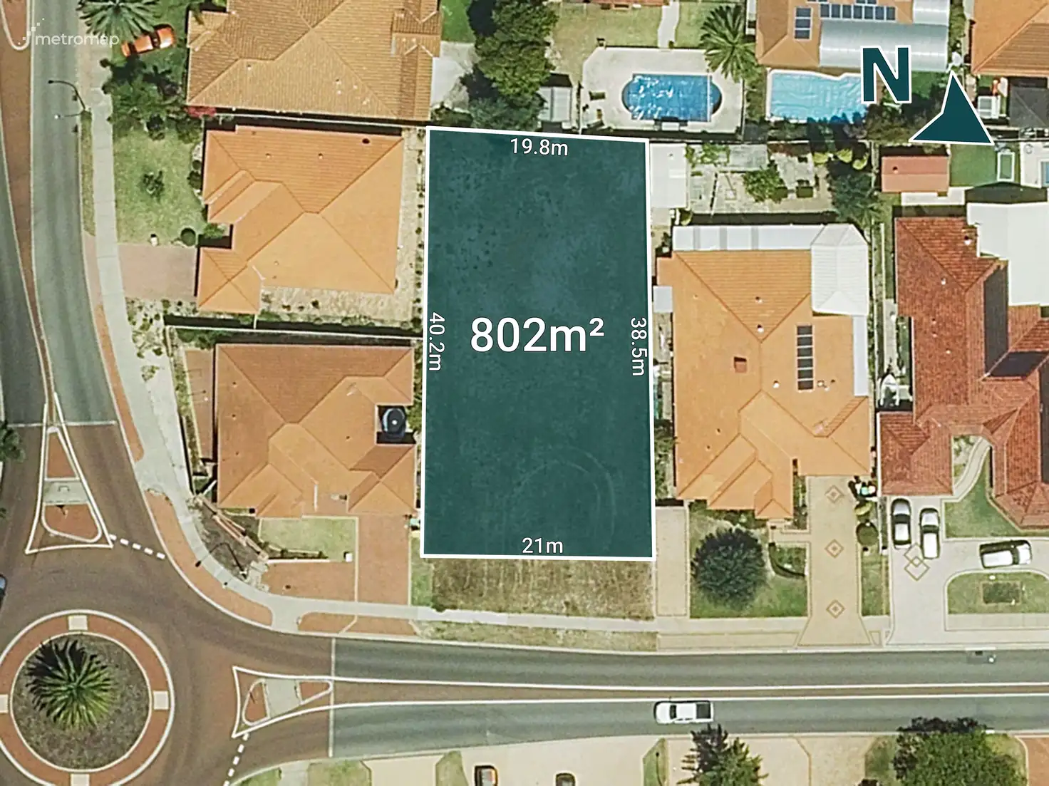 Main view of Homely land listing, 203 Cook Avenue, Hillarys WA 6025