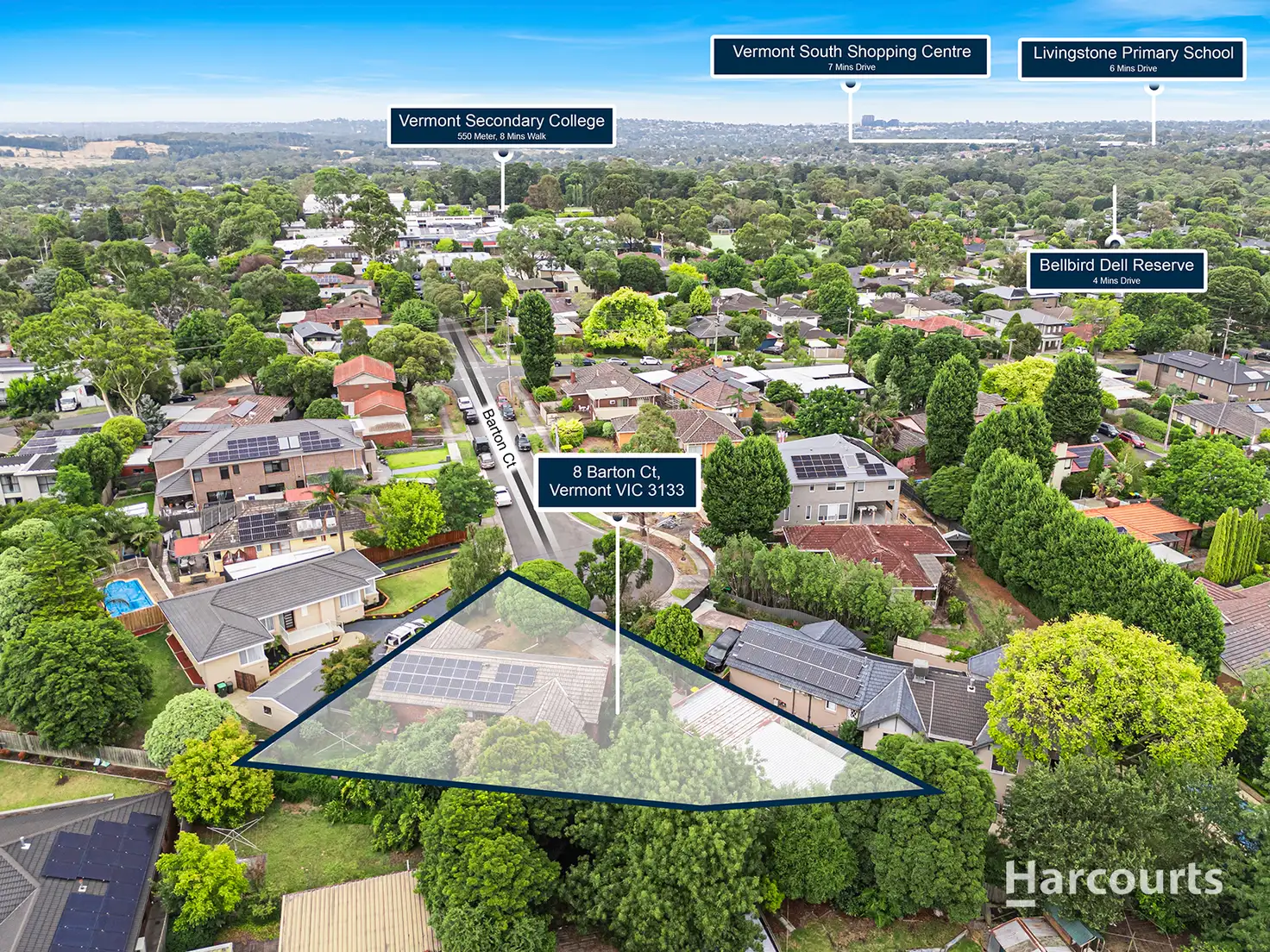 Main view of Homely house listing, 8 Barton Court, Vermont VIC 3133