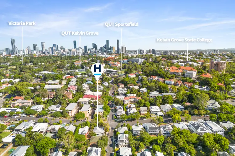 Second view of Homely house listing, 23 Hunter Street, Kelvin Grove QLD 4059