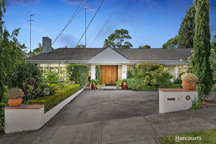 Main view of Homely house listing, 27 Stradmore Avenue, Templestowe VIC 3106
