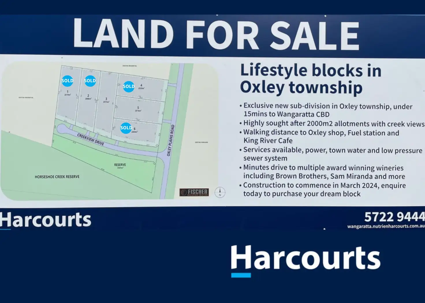 Main view of Homely land listing, LOT 5 Oxley Plains Road, Oxley VIC 3678