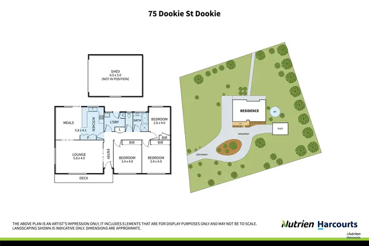 Third view of Homely house listing, 75 Dookie Street, Dookie VIC 3646