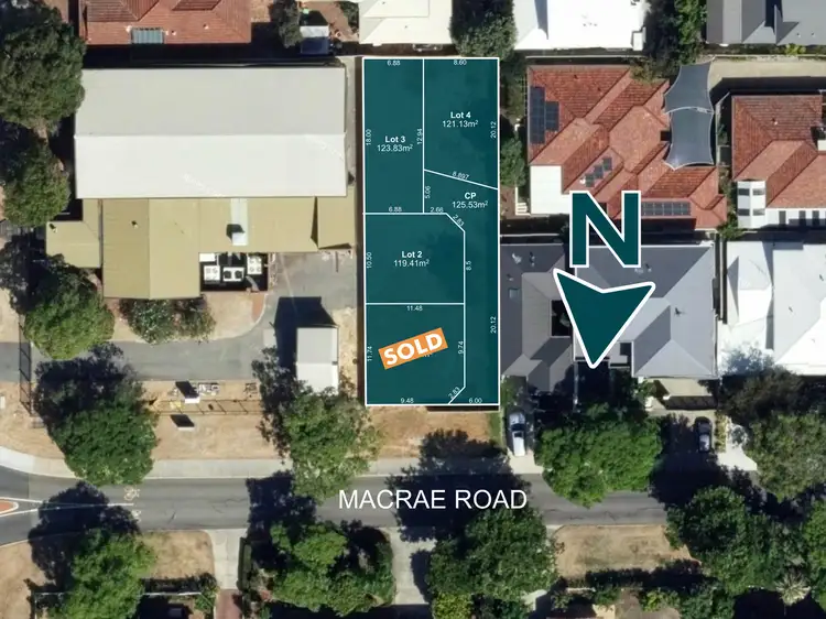 Main view of Homely land listing, 25 Macrae Road, Applecross WA 6153