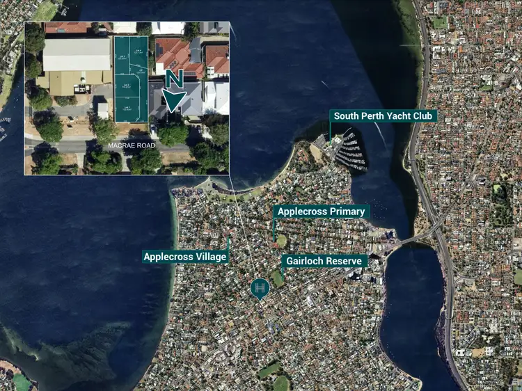 Second view of Homely land listing, 25 Macrae Road, Applecross WA 6153