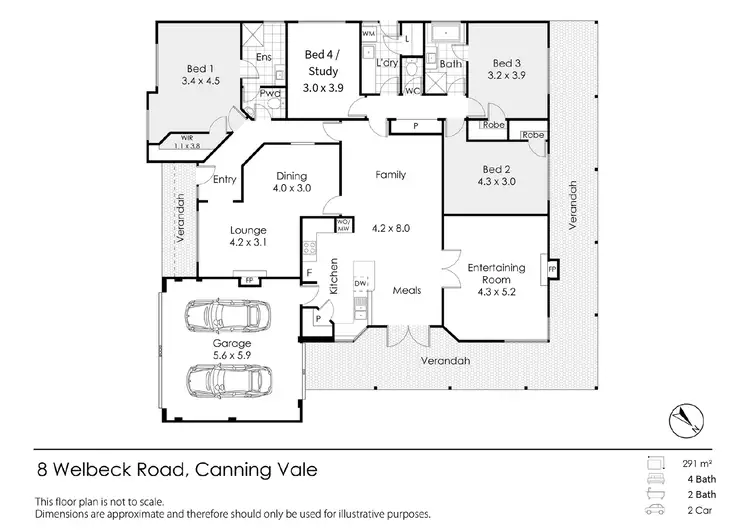 Second view of Homely house listing, 8 Welbeck Road, Canning Vale WA 6155
